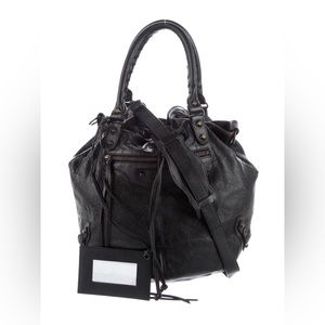 Balenciaga Classic Pompon Bag w/ Strap